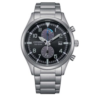 Citizen Chrono Classic Eco-Drive Schwarze Uhr CA7028-81E