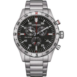 Orologio Citizen Chrono Outdoor Eco-Drive Nero - AT2520-89E
