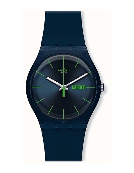 Swatch Blue Rebel blue watch - SO29N704