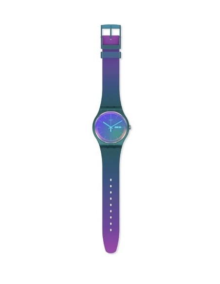 Swatch Fade to Pink two-tone watch - SO29N707