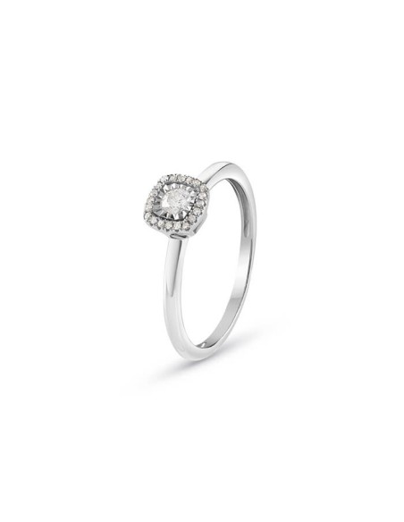 Bliss Dew Solitaire-Ring mit Diamanten - 20093021