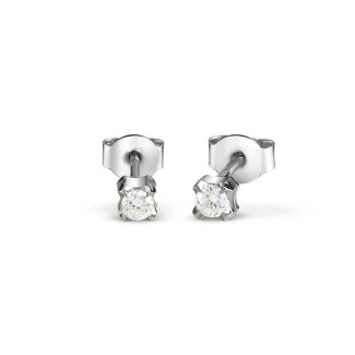 Bliss Desirè earrings in white gold and diamonds - 20093017