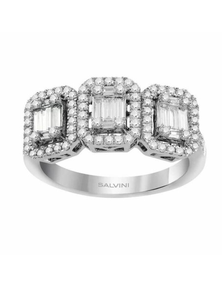 Anello Trilogy Salvini Magia con diamanti - 20085806