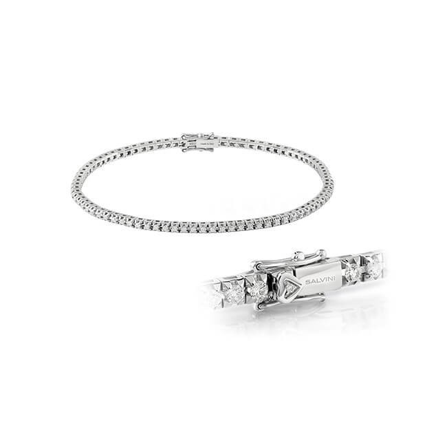 Salvini Battito Tennisarmband in Gold und 0,70 ct Diamanten – 20079849