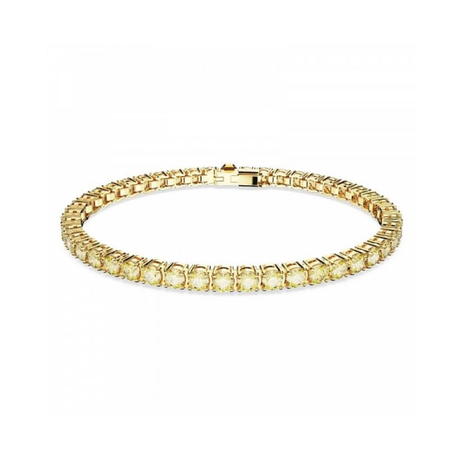 Swarovski Armband Tennis Matrix Gold L - 5648935