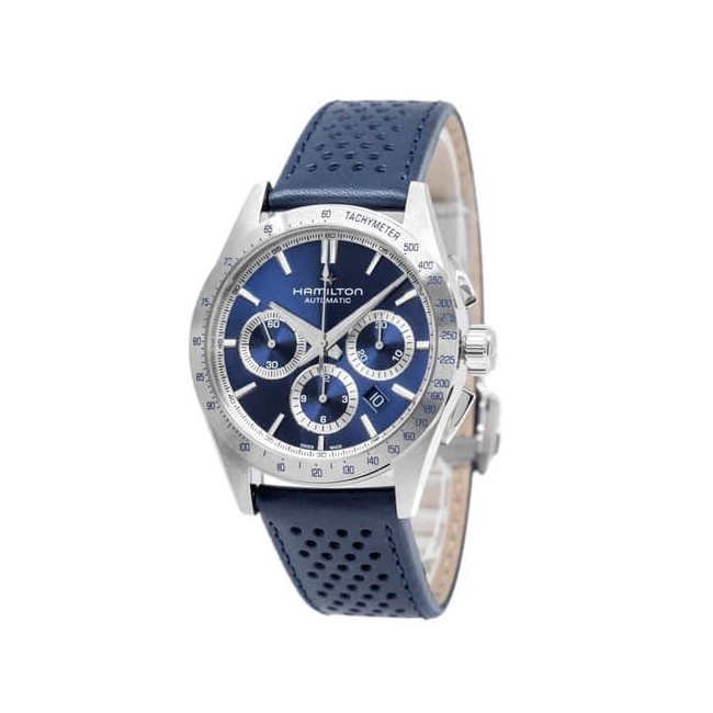 Orologio Hamilton Jazzmaster Performer Chrono Blu H36616640