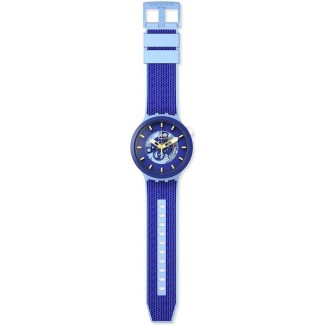 Swatch-Uhr Big Bold Bounce Blue – SB05N105