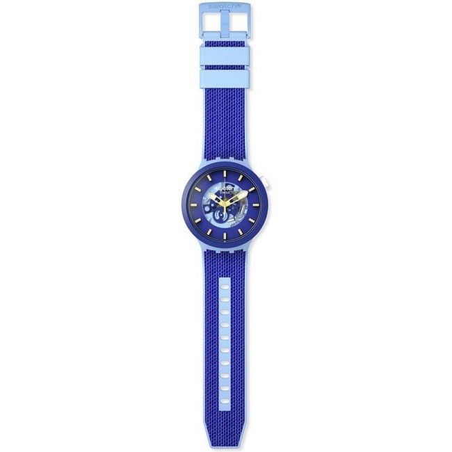 Swatch-Uhr Big Bold Bounce Blue – SB05N105
