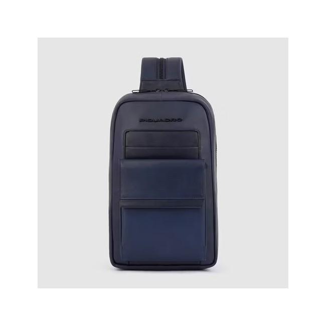 Monospalla a zaino Piquadro Finn blu - CA5982S123/BLU