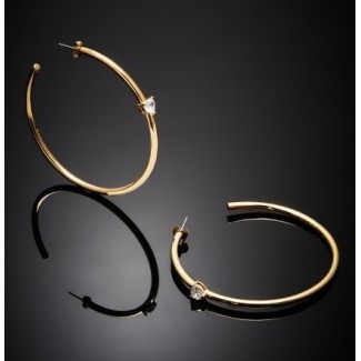 Maxi Hoop Neon Heart Earrings Chiara Ferragni J19AWD06