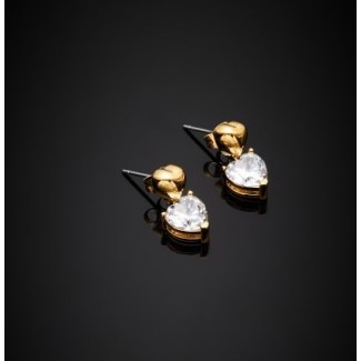 Chiara Ferragni Neon Heart pendant earrings J19AWD04