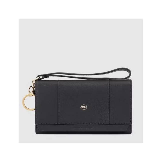 Piquadro Circle women's pochette wallet black - PD6175W92R/N