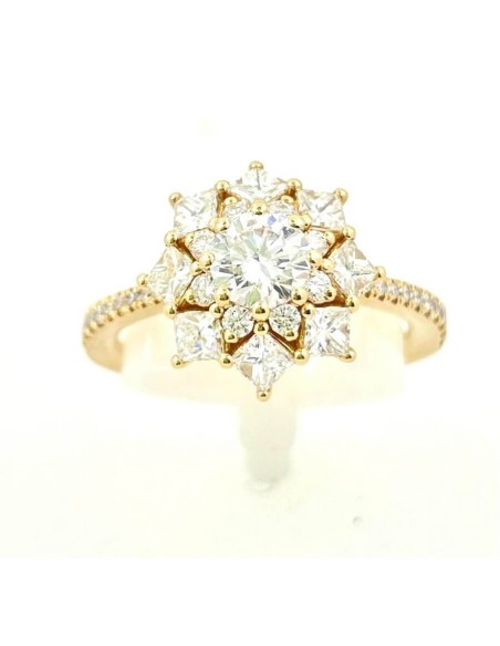 Anello Giorgio Visconti Dajes con Diamanti in oro rosa AR17043G