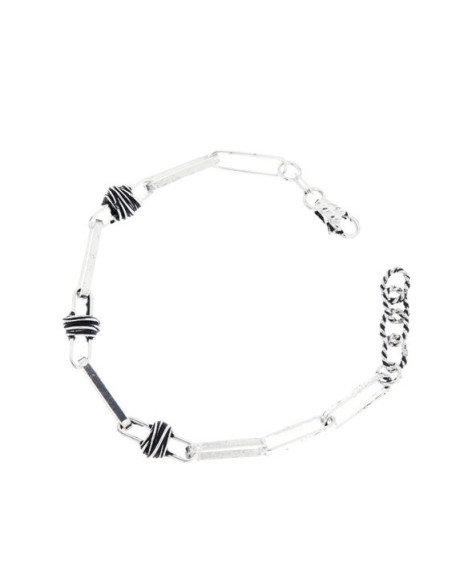 Giacomo Burroni Indomitus Armband mit rechteckigem Netz BC0303