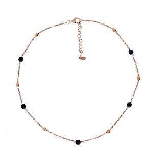 Collana Donna Pesavento Polvere di Sogni rosè nero WPLVE870