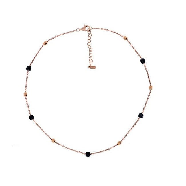Collana Donna Pesavento Polvere di Sogni rosè nero WPLVE870