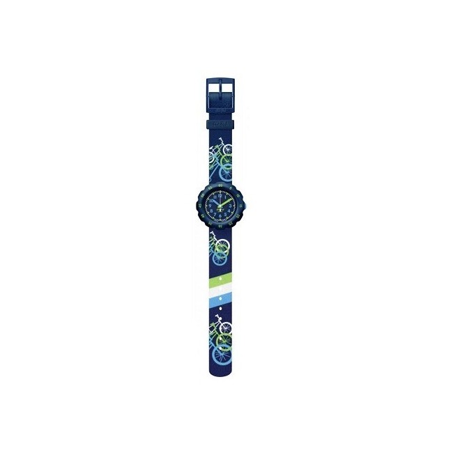 Orologio bambino Flik Flak blu con bici  - ZFPSP065