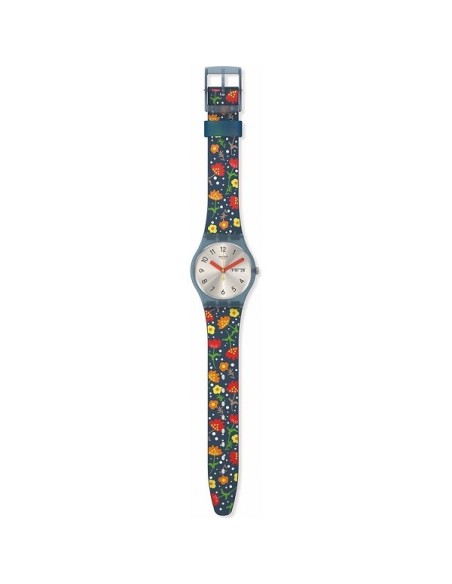 Swatch Essence of Flower Uhr mit Blumen – SO28N704