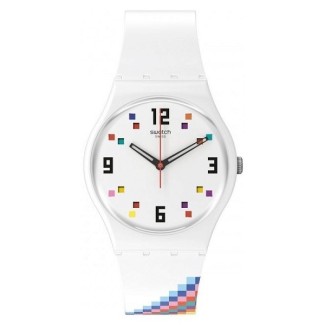 Swatch Merry Go Round squares watch - SO28W700