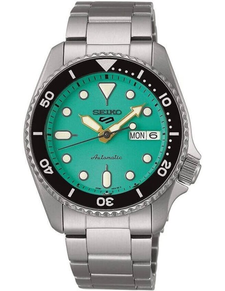 Orologio Seiko5 Sports automatico verde acqua - SRPK33K1