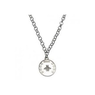 Collana Gucci Coin doppia G ed ape - YBB3348100100U