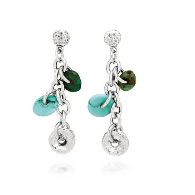 Giovanni Raspini Bali Blue turquoise women's earrings - GR11253
