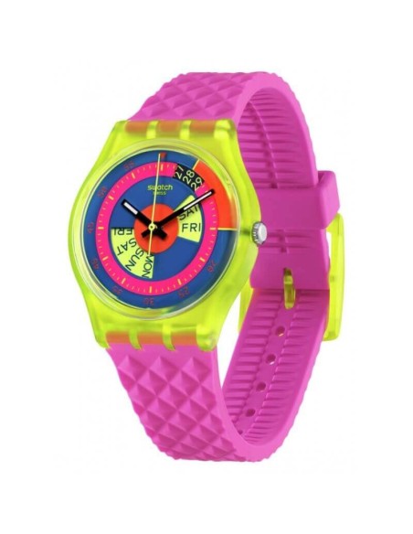 Gent Shades Of Neon Swatch Watch - SO28J700