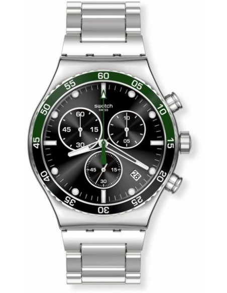 Orologio Swatch Irony Chrono Dark Green - YVS506G