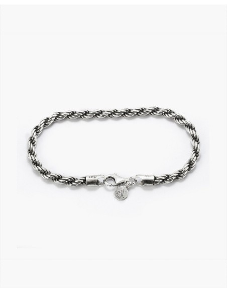 Nove25 bracciale fune in argento - N25BRA00019