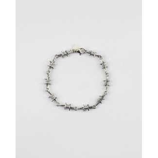 Nove25 man bracelet barbed wire N25BRA00319