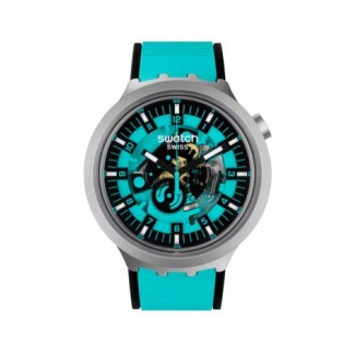 Swatch watch Big Bold Mint Trim - SB07S111