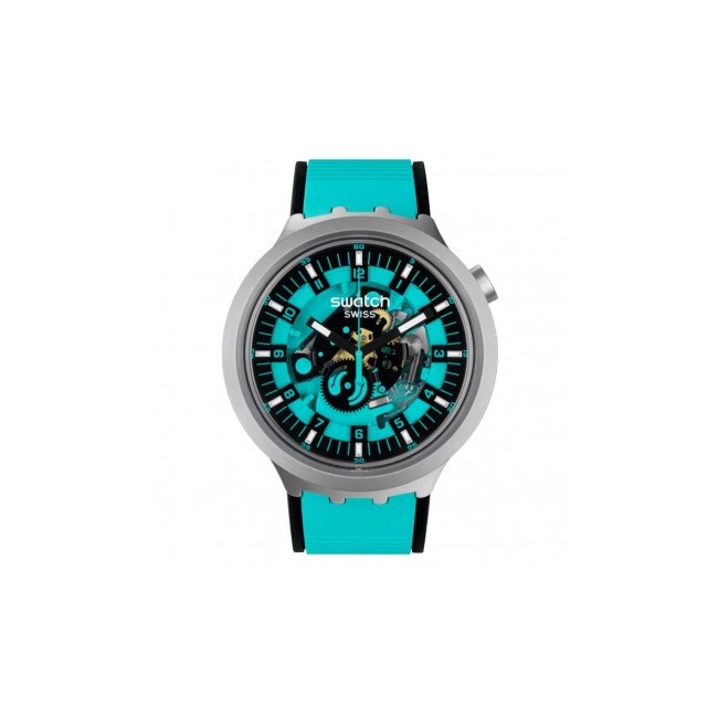 Swatch-Uhr Big Bold Mint Trim – SB07S111
