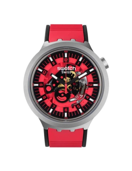 Swatch Watch Big Bold Red Juicy - SB07S110