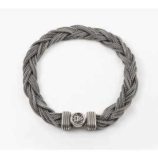 Nove25 Matrix-Flechtarmband für Herren N25BRA00371