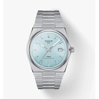 Orologio Tissot PRX Powermatic80 azzurro - T1374071135100