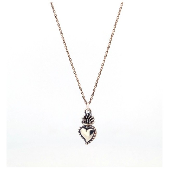 Nove25 collana pendente Cuore Ex Voto piccolo N25COL00100
