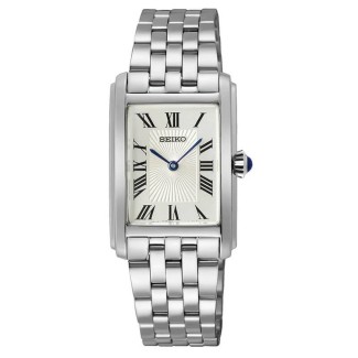 Orologio donna Seiko Classic rettangolare Silver SWR083P1