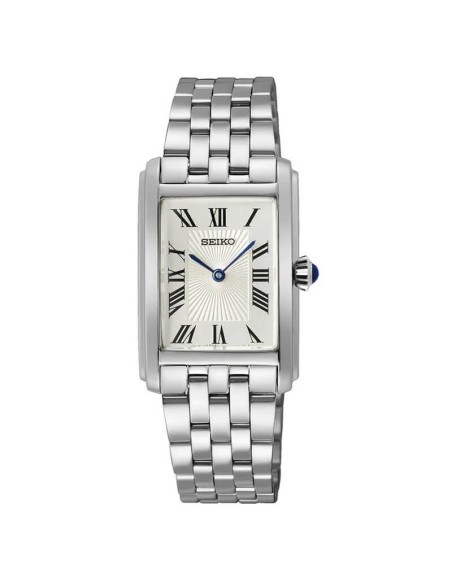 Orologio donna Seiko Classic rettangolare Silver SWR083P1