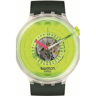 Swatch Watch Blinded By Neon Big Bold - SB05K400