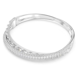 Bracciale Swarovski Rota bianco rigido  M - 5650354
