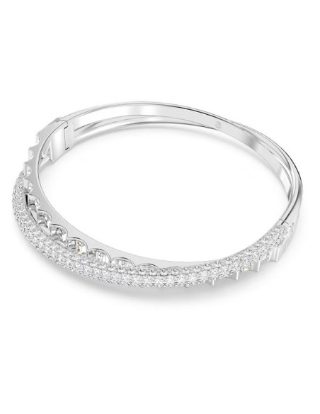 Bracciale Swarovski Rota bianco rigido  M - 5650354