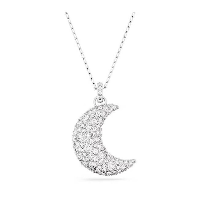 Collana Swarovski Luna in pavè di cristalli 5666181