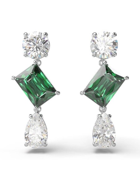 Orecchini Swarovski Mesmera verdi e bianchi - 5665878