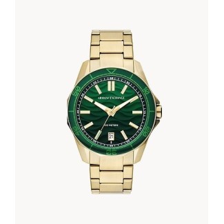 Orologio  uomo Armani Exchange dorato e verde - AX1951