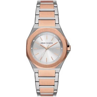 Armani Exchange rose and steel women's watch - AX4607