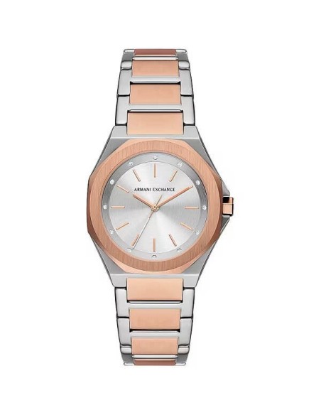 Armani Exchange rose and steel women's watch - AX4607