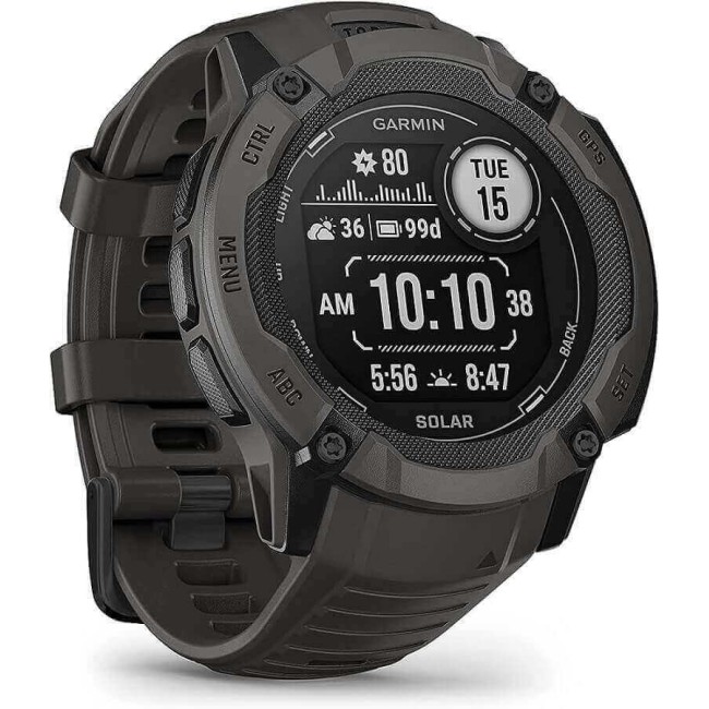 Garmin Instinct 2X Solar Graphite Watch - 0100280500