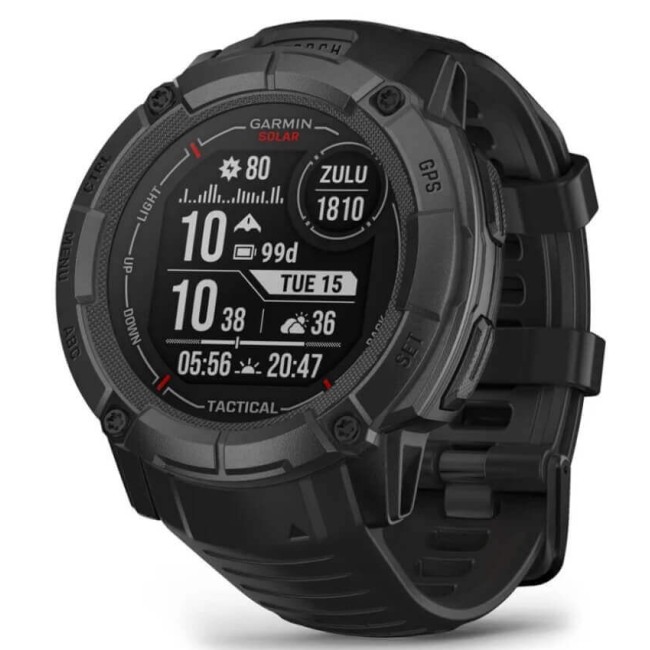 Garmin Instinct 2X Solar Black Taktische Uhr – 0100280503