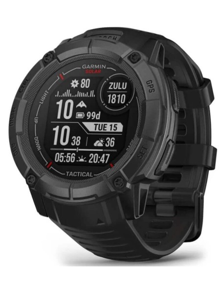 Garmin Instinct 2X Solar Black Taktische Uhr – 0100280503