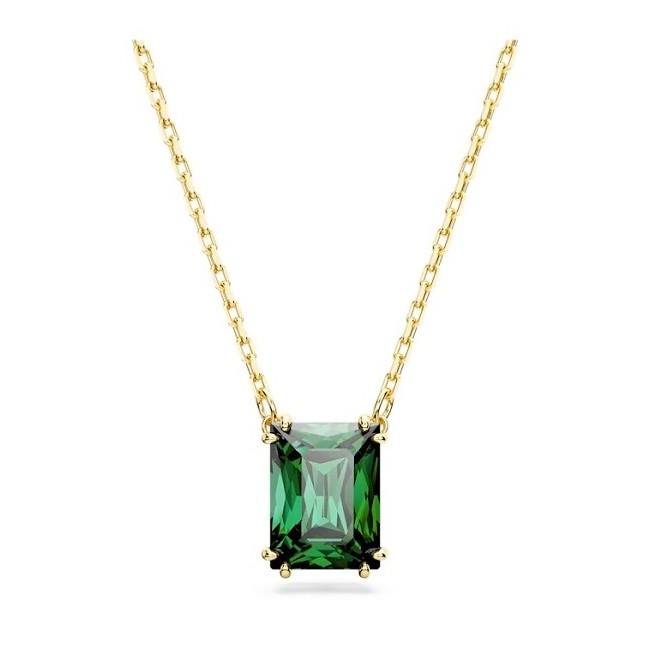 Collana Swarovski Matrix cristallo verde - 5677141